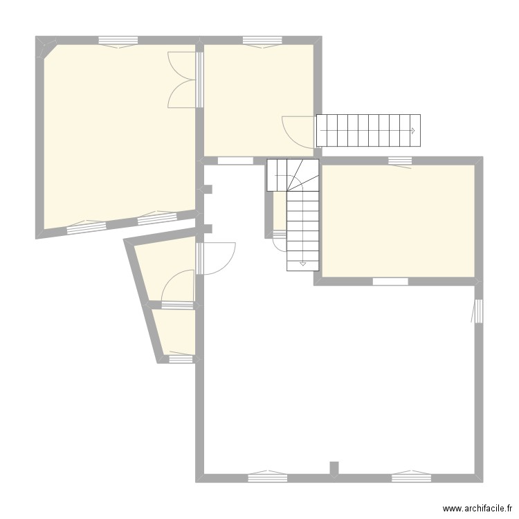 plan alfortville rdc. Plan de 7 pièces et 39 m2