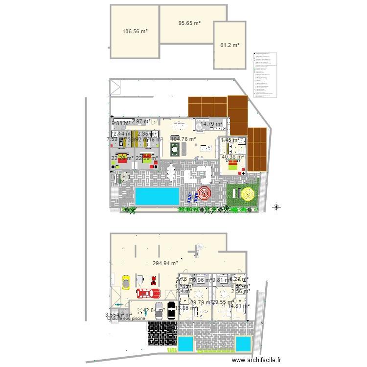 villa maria 3. Plan de 0 pièce et 0 m2