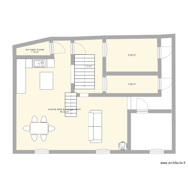 maison Rompon 2. Plan de 0 pièce et 0 m2