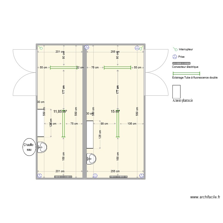 Infirmerie_3. Plan de 0 pièce et 0 m2