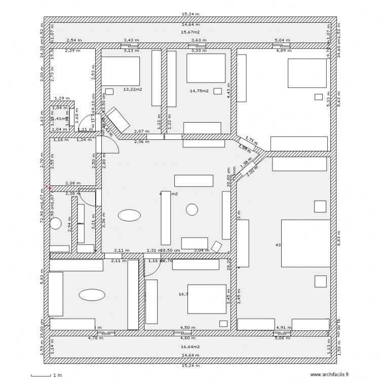 maison 5. Plan de 0 pièce et 0 m2