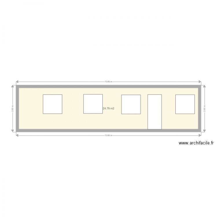 Facade extérieur. Plan de 0 pièce et 0 m2