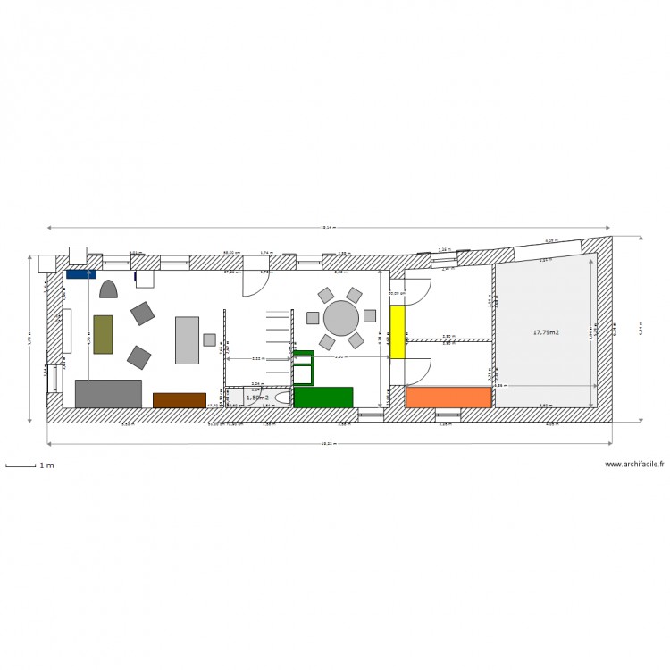 MAISON ANCIENNE BAS 7. Plan de 0 pièce et 0 m2