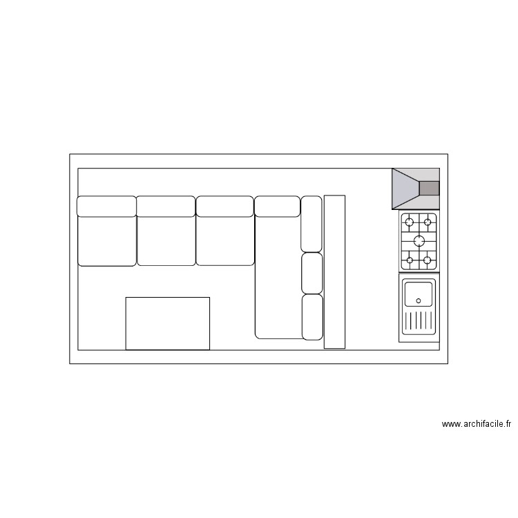 SALON SUR BASSIN 2. Plan de 0 pièce et 0 m2