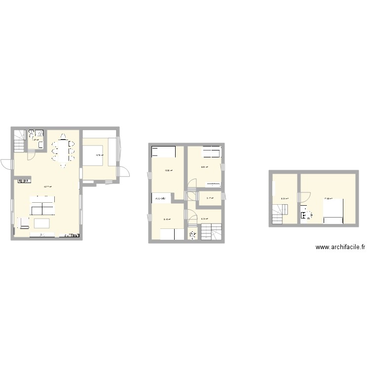 Maison. Plan de 0 pièce et 0 m2