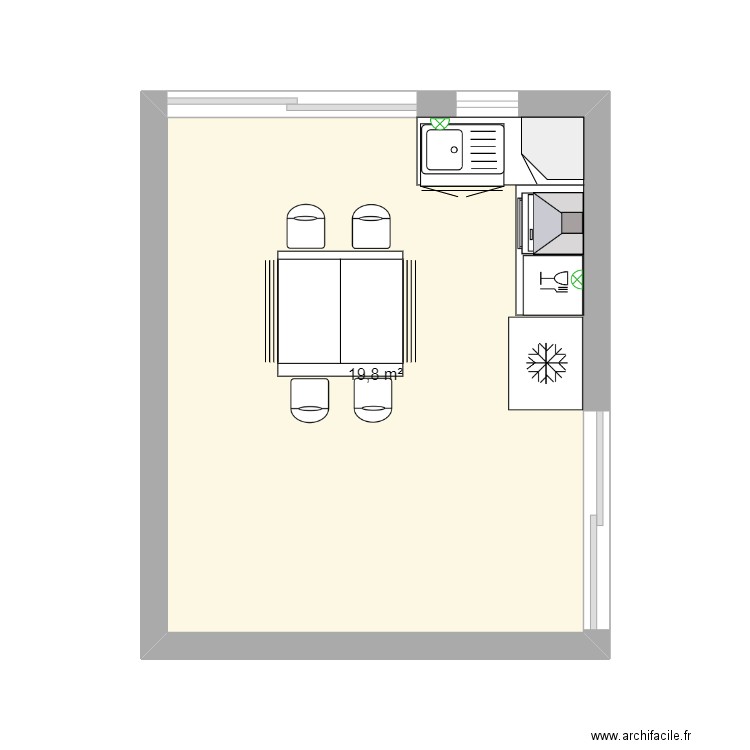 Cuisine_02. Plan de 0 pièce et 0 m2