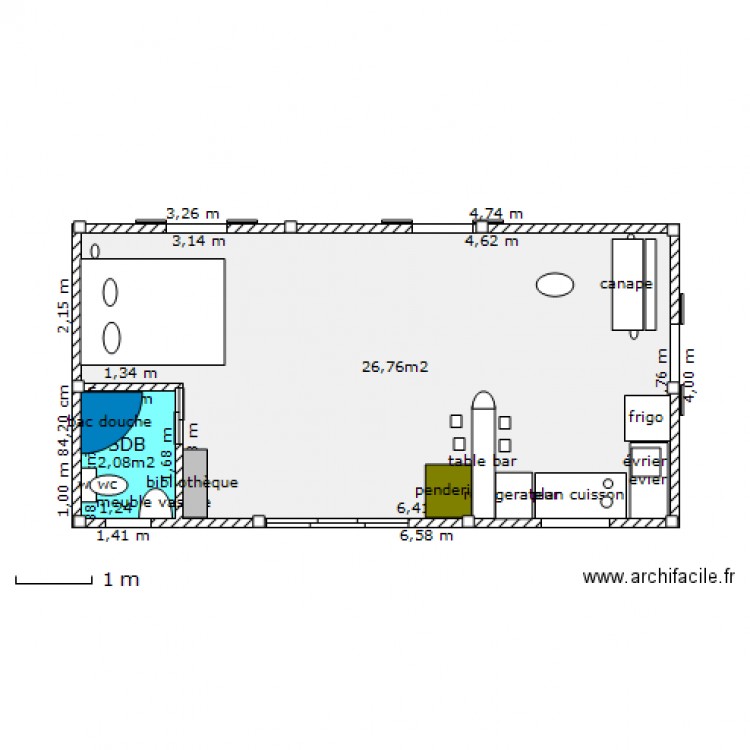 NOMEDE. Plan de 0 pièce et 0 m2