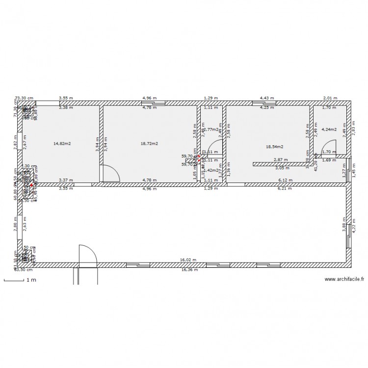 el cardon 1 etage 2. Plan de 0 pièce et 0 m2