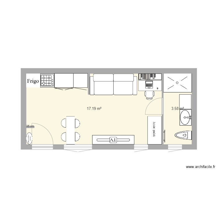 Plan intérieur test 6. Plan de 0 pièce et 0 m2