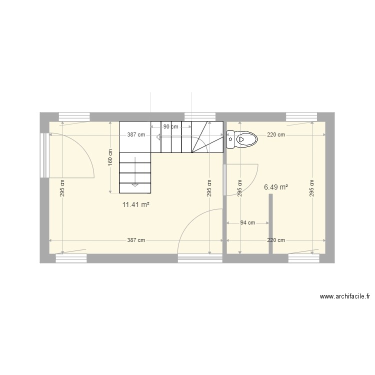 Cottun Entrée. Plan de 0 pièce et 0 m2