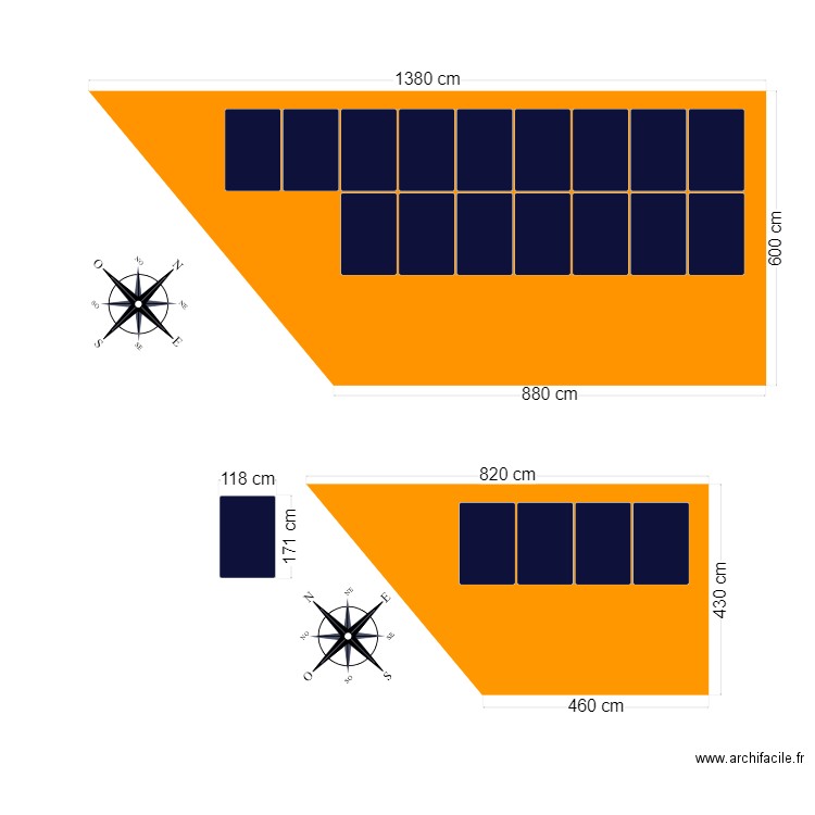 CALEPINAGE M.SAUVEN. Plan de 0 pièce et 0 m2