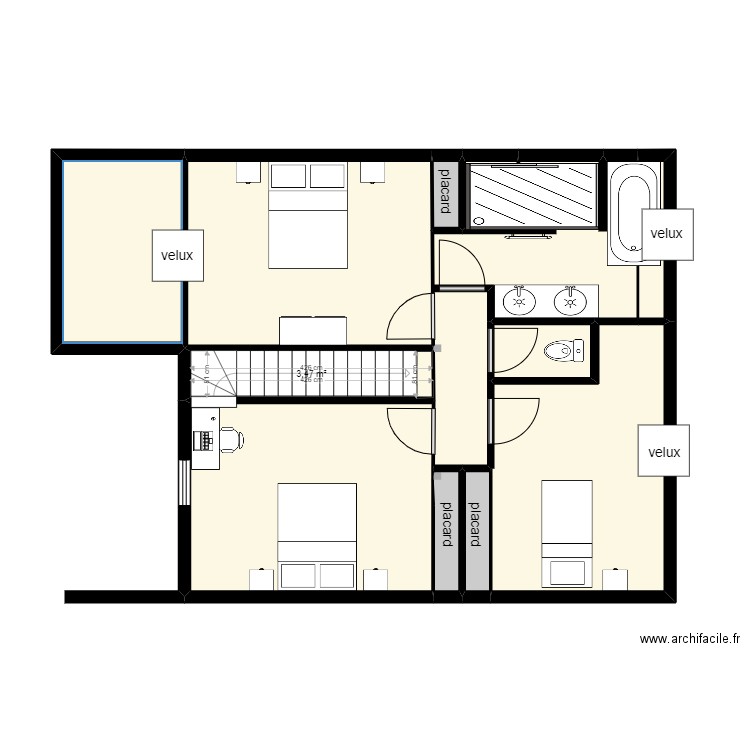 Tréffléan haut 2. Plan de 0 pièce et 0 m2