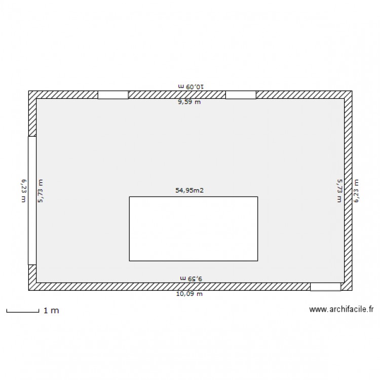 garage. Plan de 0 pièce et 0 m2