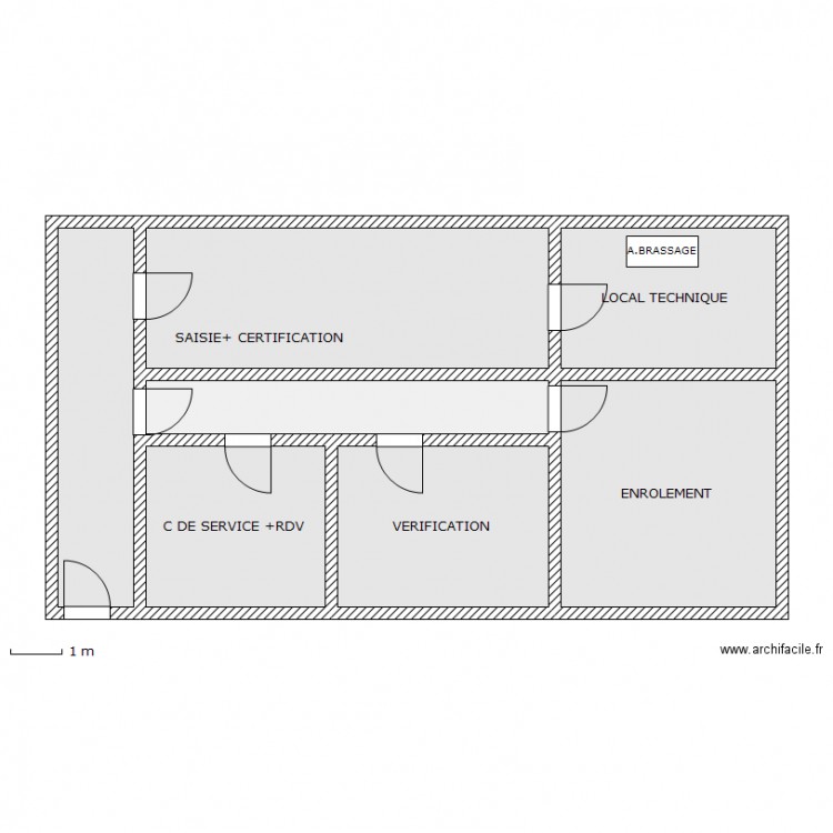 DAIRA AIN EL HAMMAM -EXISTANT . Plan de 0 pièce et 0 m2