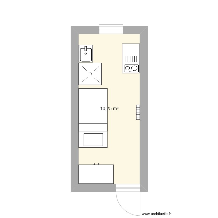 Plan 1 aristide Briand. Plan de 0 pièce et 0 m2