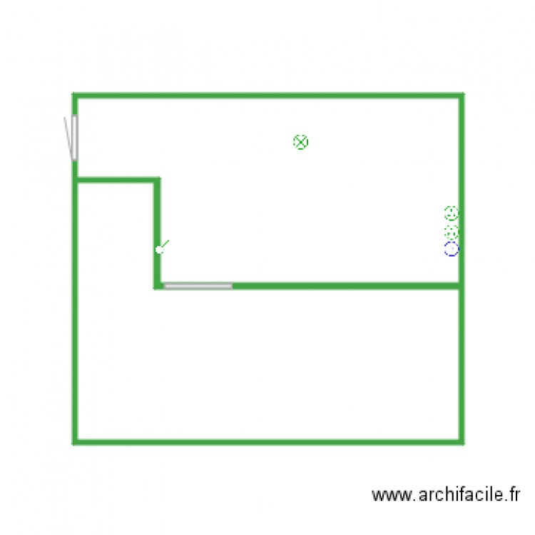 Haut Mezzanine appareillage électrique. Plan de 0 pièce et 0 m2