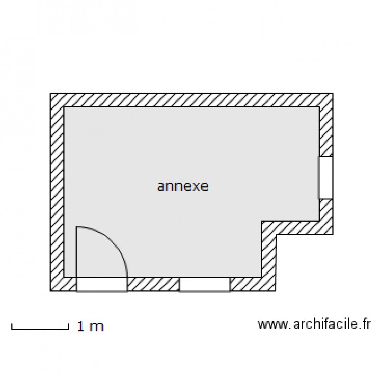 togo annexe. Plan de 0 pièce et 0 m2