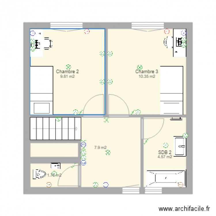 Etage Elec. Plan de 0 pièce et 0 m2