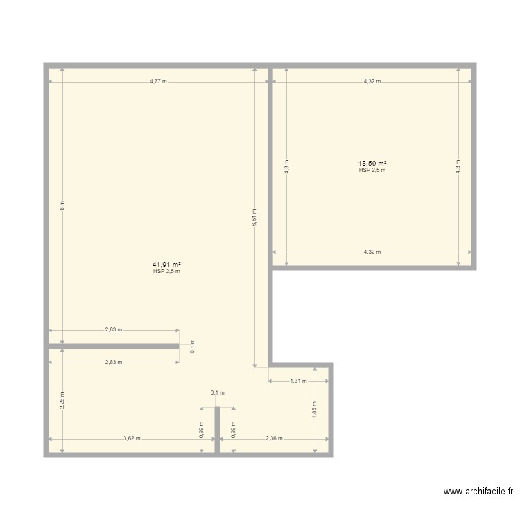 FAURE. Plan de 0 pièce et 0 m2