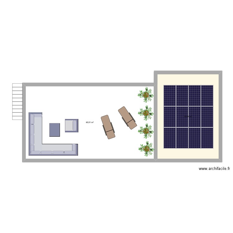 Villa Puglia terrazza panoramica. Plan de 2 pièces et 94 m2