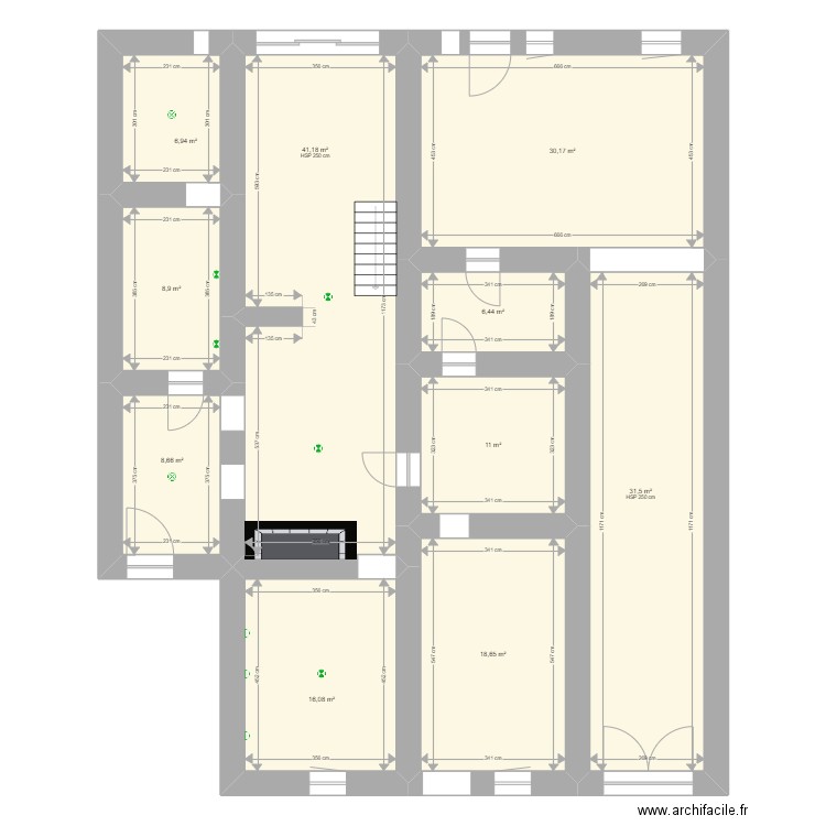 Maison 0/2 1. Plan de 0 pièce et 0 m2