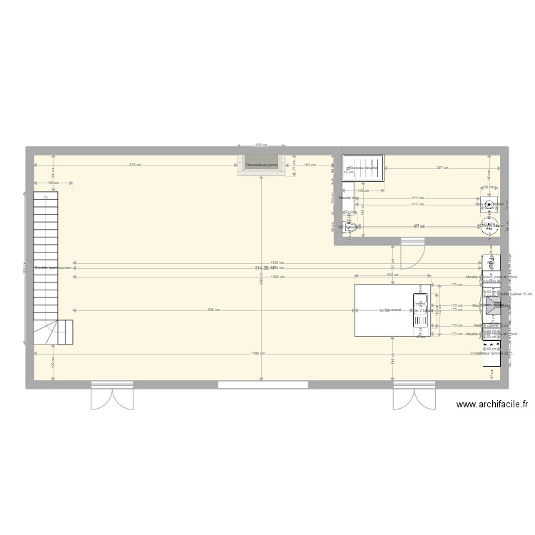 rdc. Plan de 0 pièce et 0 m2