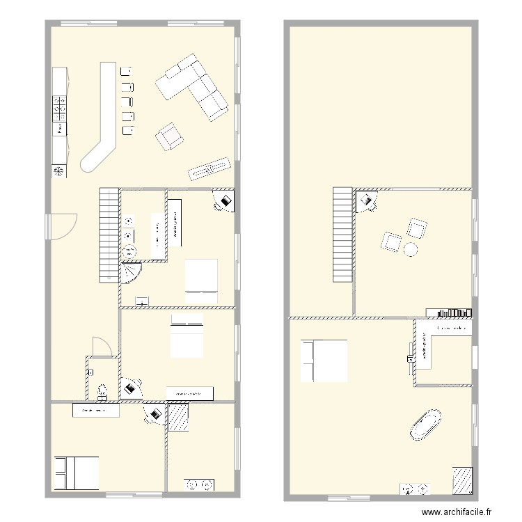 poutiche. Plan de 0 pièce et 0 m2