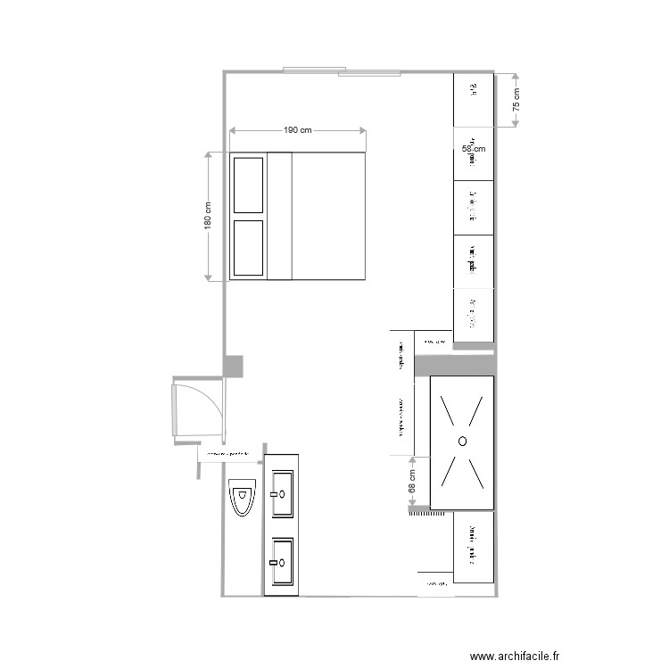 CHISDITS CHAMBRE8. Plan de 0 pièce et 0 m2