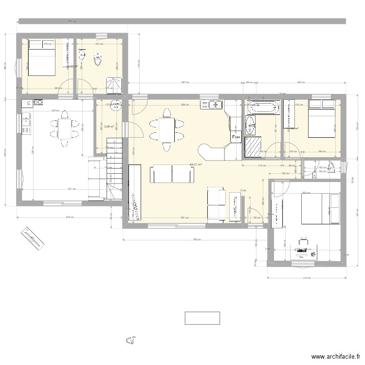 aménagement maison7. Plan de 0 pièce et 0 m2