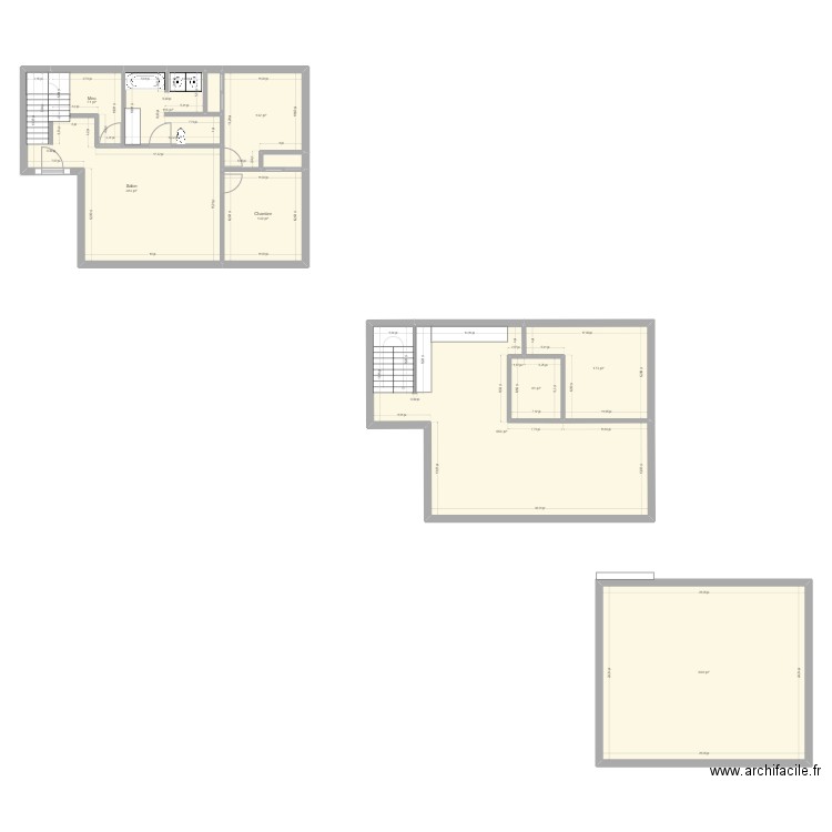 Maison 2023. Plan de 11 pièces et 227 m2