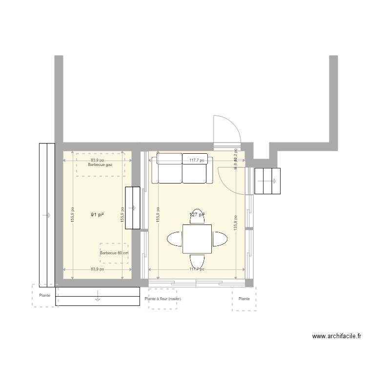 Veranda Plan Dessiné Par Bricoleur Quebecois