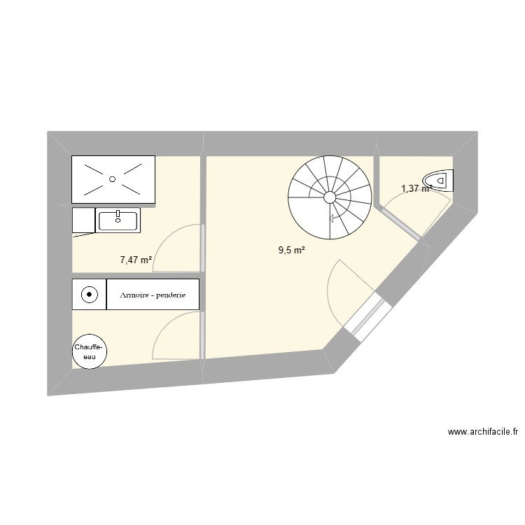 appartement lanvellec. Plan de 0 pièce et 0 m2