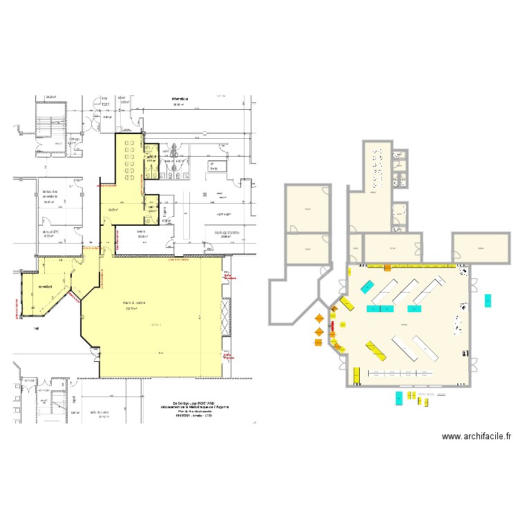 ARGONNE collège J Rostand E. Plan de 0 pièce et 0 m2