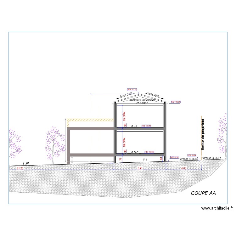 PLAN CIUPE. Plan de 0 pièce et 0 m2