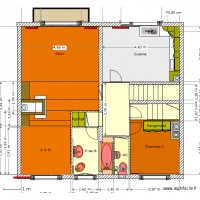 Implantation Bures1°Etage 17/04 5