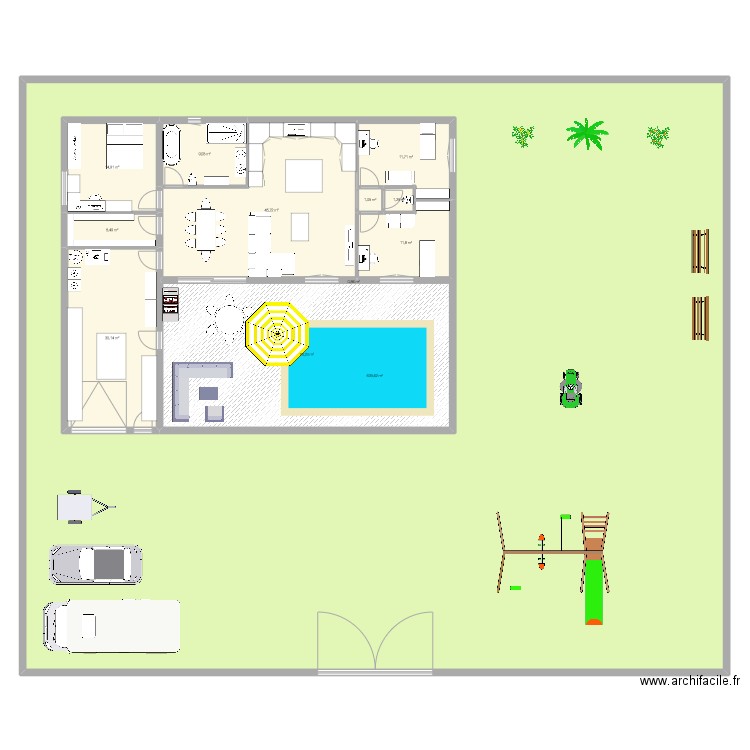 Idée maison. Plan de 0 pièce et 0 m2