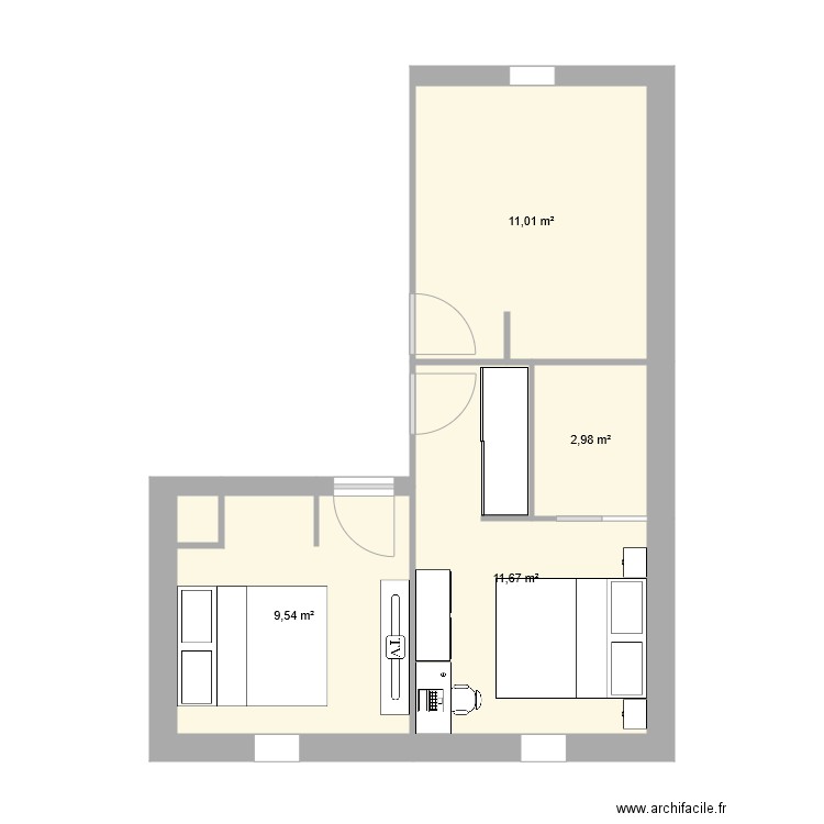 Maison VL. Plan de 0 pièce et 0 m2