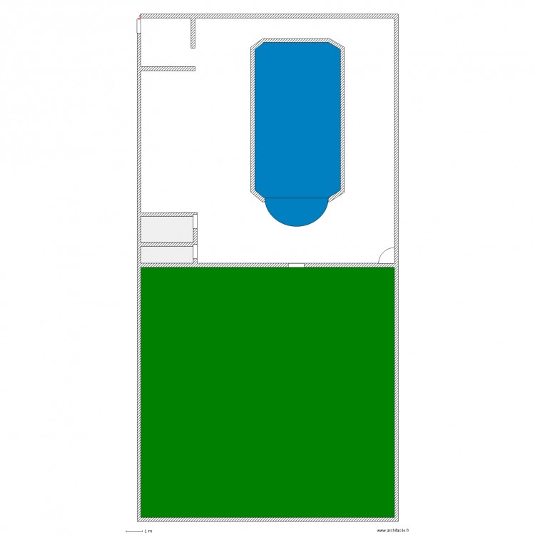 Plan de masse. Plan de 0 pièce et 0 m2