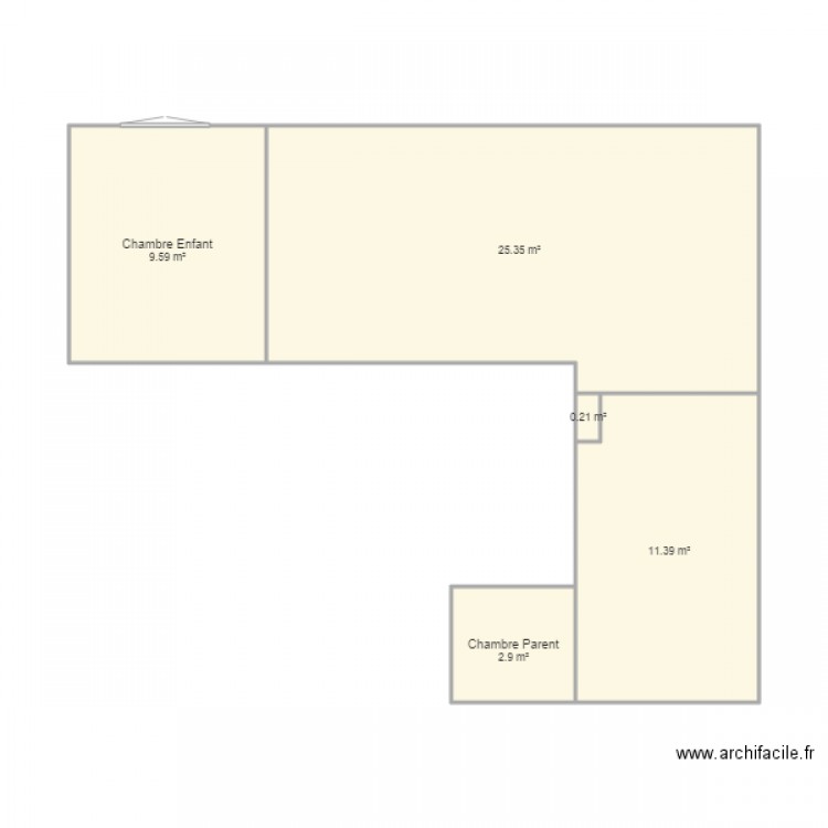 Test 2. Plan de 0 pièce et 0 m2