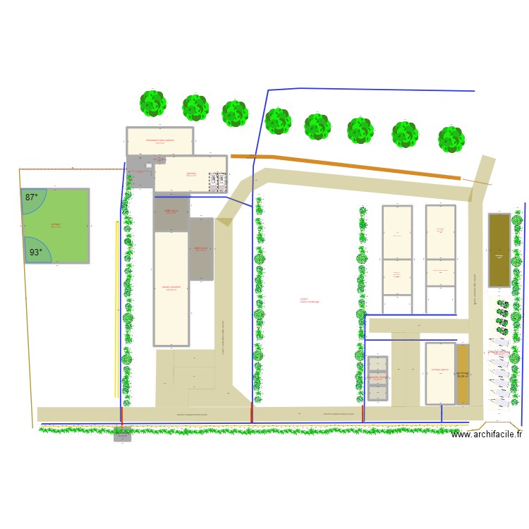 plaine domaine. Plan de 0 pièce et 0 m2