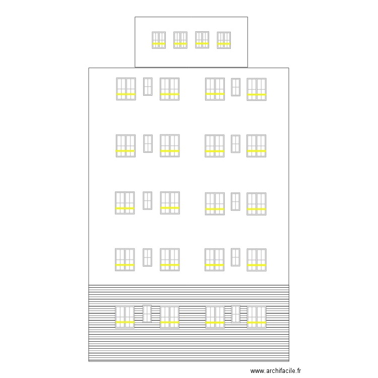 Charmilles30 - Façade Lyon - Plomb. Plan de 0 pièce et 0 m2