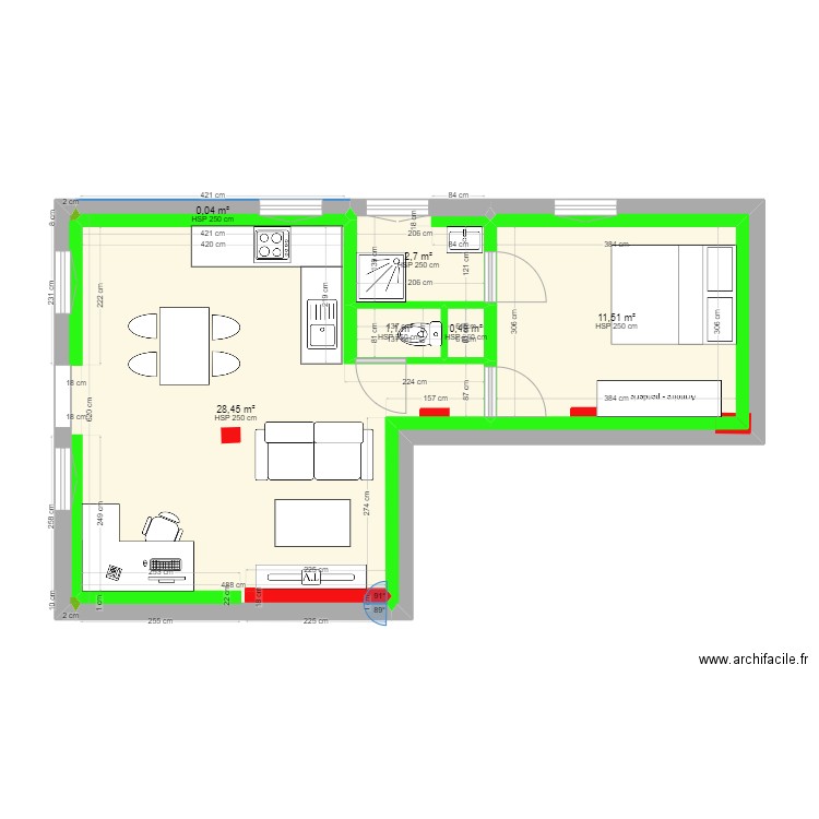 Plan RDC 2. Plan de 0 pièce et 0 m2