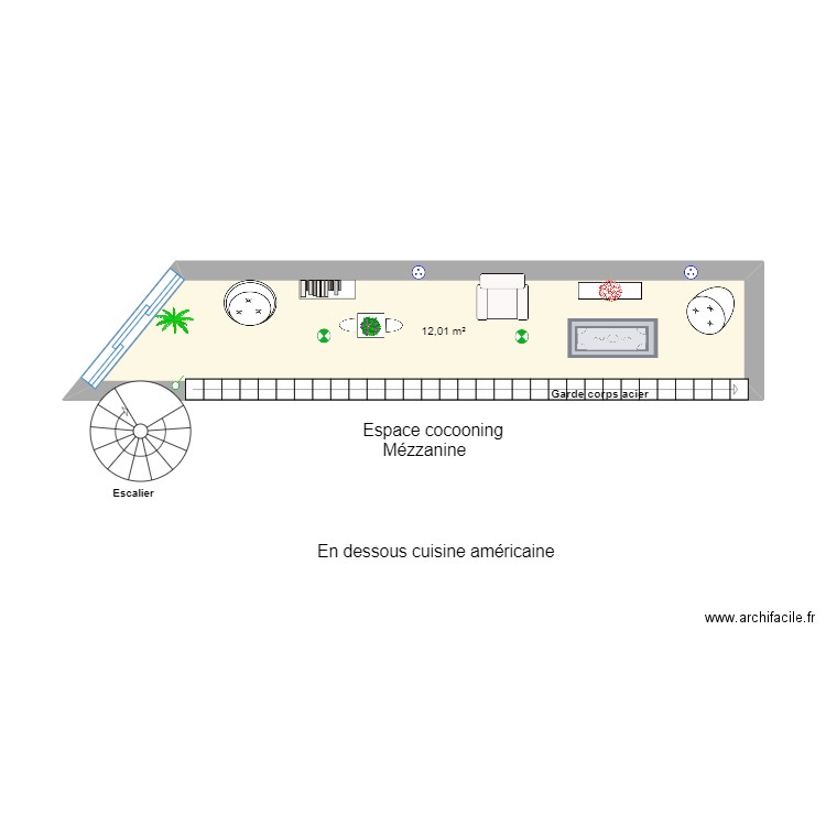 Espace Cocooning Vassy. Plan de 0 pièce et 0 m2