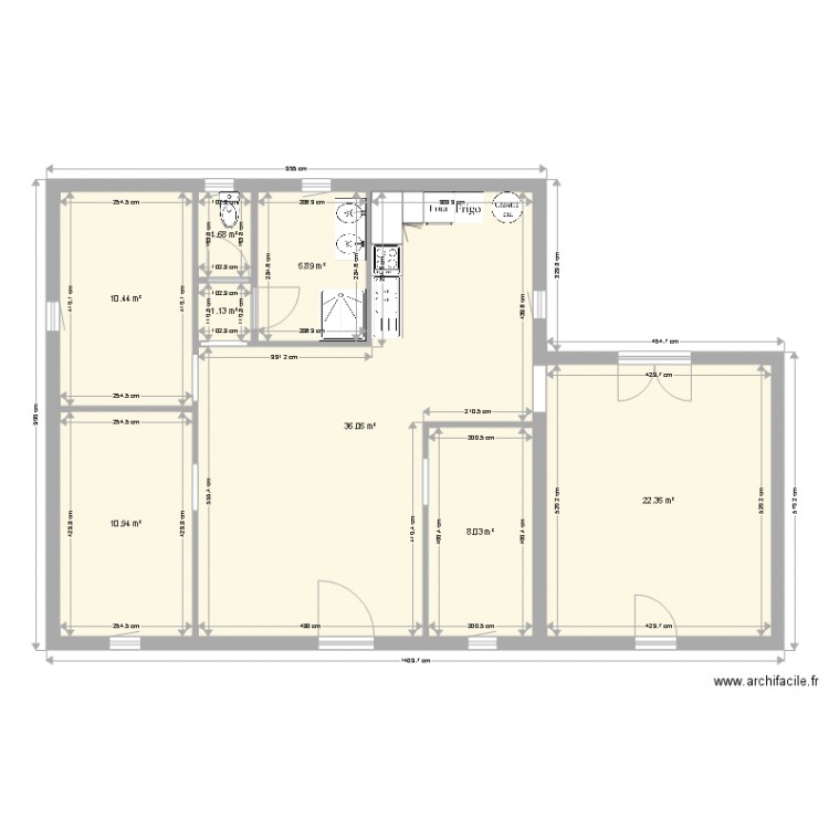 RDC bias base 1. Plan de 0 pièce et 0 m2