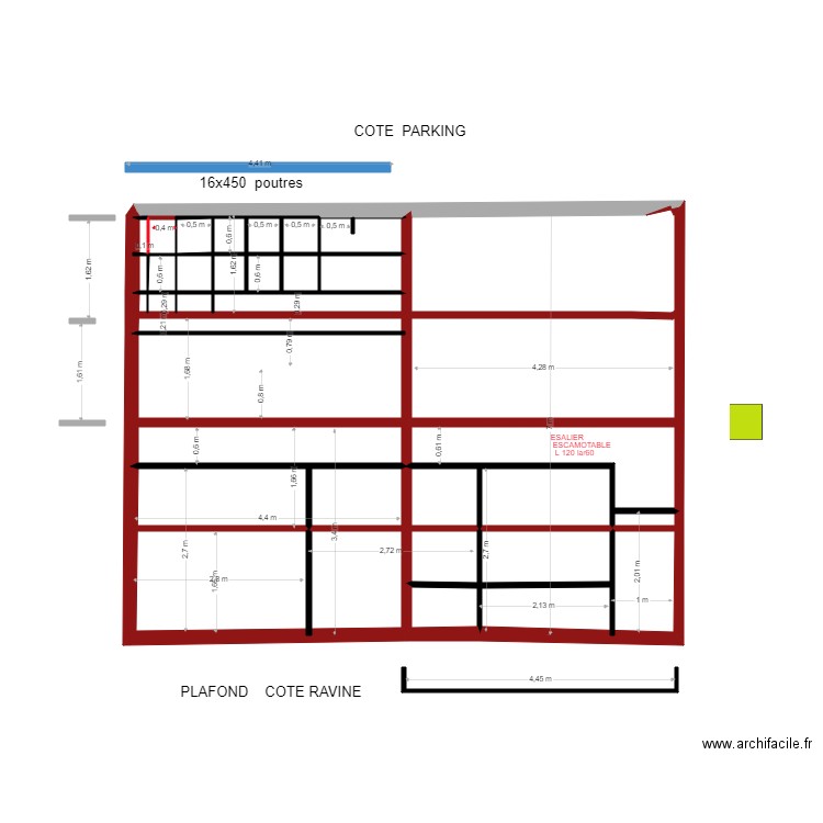 PLAFOND. Plan de 0 pièce et 0 m2