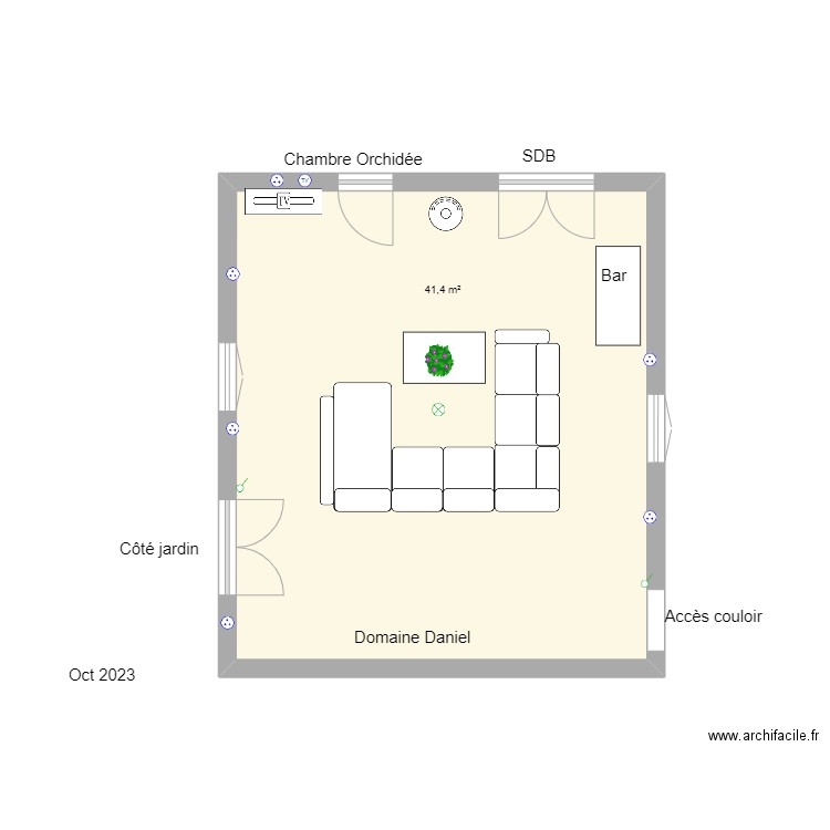 Domaine Daniel . Plan de 0 pièce et 0 m2