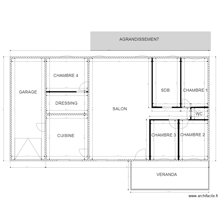 plan de masse. Plan de 0 pièce et 0 m2