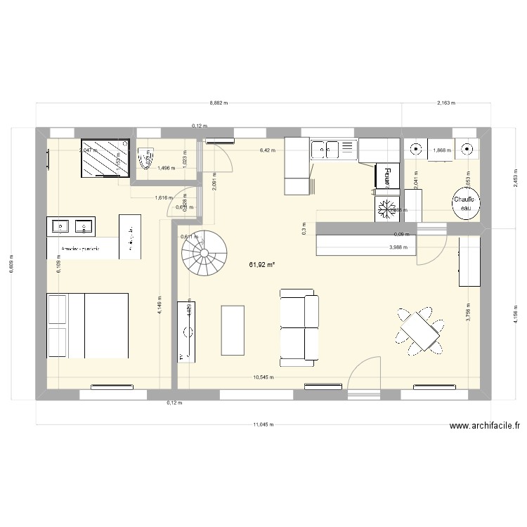 laurianne. Plan de 0 pièce et 0 m2