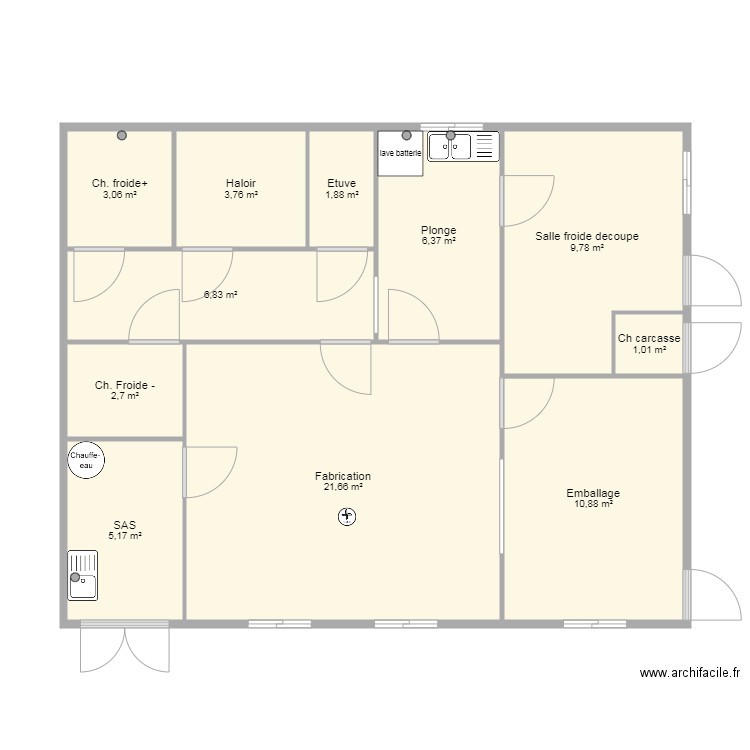 Labo transfo 1. Plan de 0 pièce et 0 m2