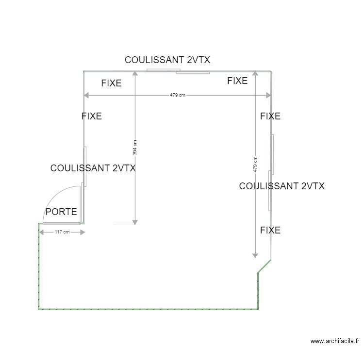 VERANDA RIQUELME. Plan de 0 pièce et 0 m2